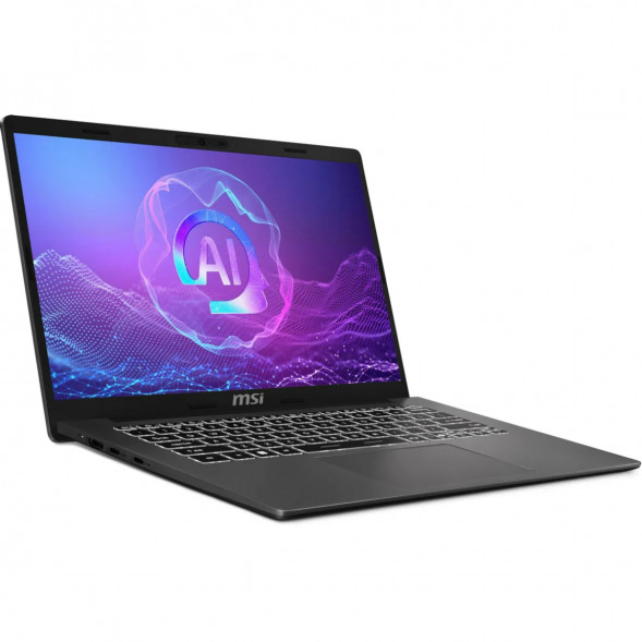Ноутбук MSI Modern A14 AI+ F3HMG-041XRU (14&amp;quot;, IPS, AMD Ryzen AI 5 330 2ГГц, 4 ядра, 16ГБ DDR5, 512ГБ SSD, AMD Radeon 820M, без ОС), серый в Таганроге