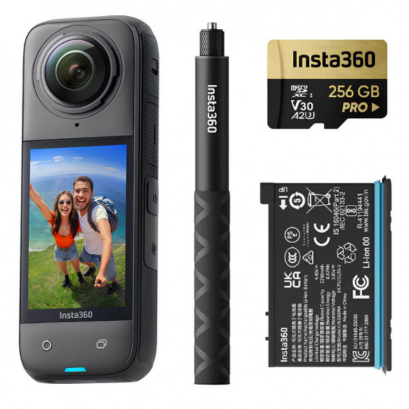 Экшн-камера Insta360 X4 Adventure Bundle (CINSABMA) в Таганроге