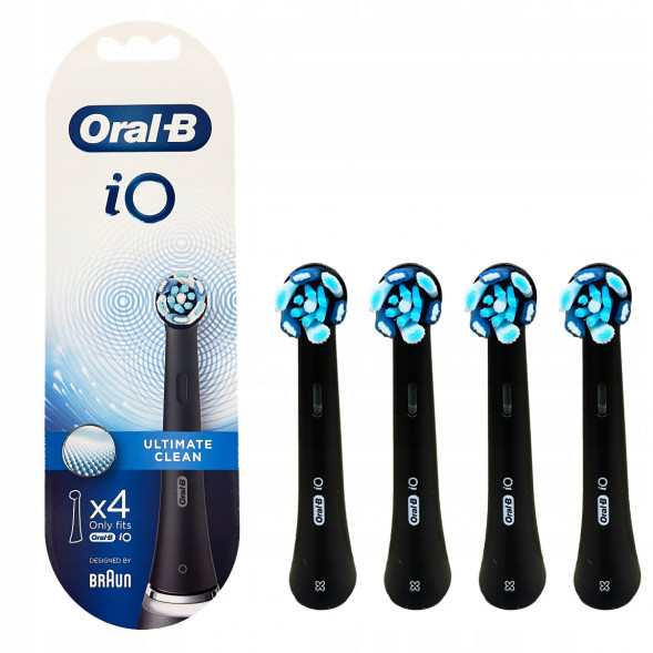 Насадка для электрической зубной щетки Oral-B iO Ultimate Clean Black, 4 шт. в Таганроге