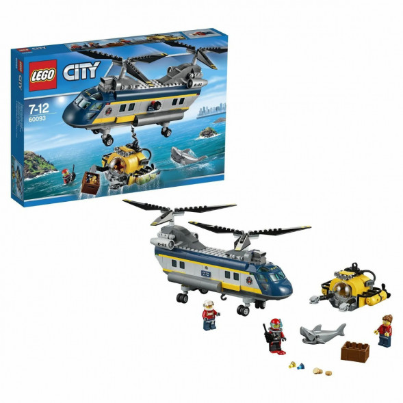 Конструктор LEGO City Deep Sea Explorers 60093 Вертолет исследователей моря в Таганроге