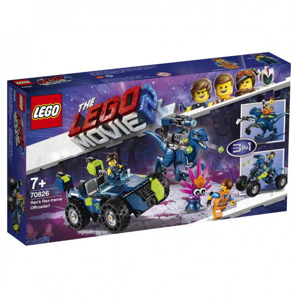 Конструктор LEGO Movie 70826 Рэкстремальный внедорожник Рэкса в Таганроге