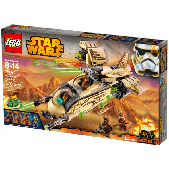 Конструктор LEGO Star Wars 75084 Боевой корабль Вуки в Таганроге