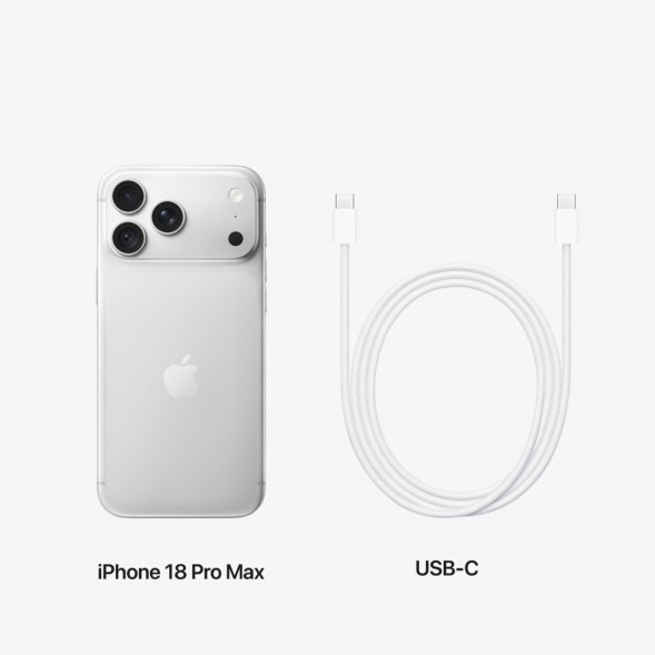 Смартфон Apple iPhone 18 Pro Max 2TB (eSIM), Silver в Таганроге