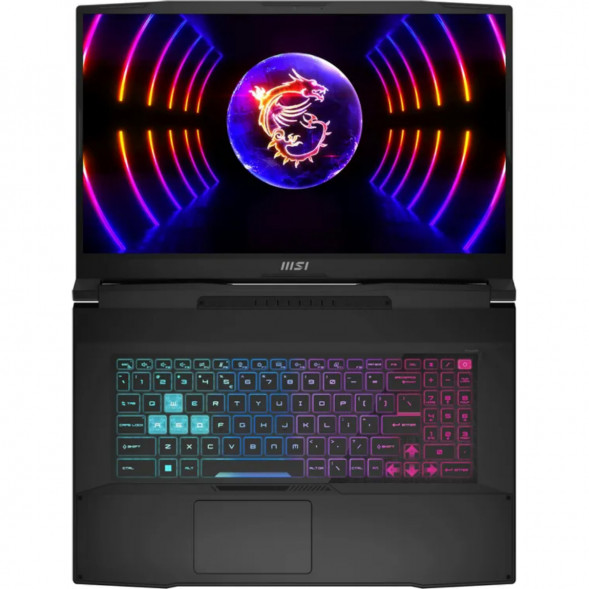 Ноутбук MSI Katana 17 B13VEK-1622XRUY (17.3&amp;quot;, IPS, Intel Core i7 13620H 2.4ГГц, 10 ядер, 16ГБ DDR5, 512ГБ SSD, NVIDIA GeForce RTX 4050 - 6 ГБ, FreeDOS), черный в Таганроге