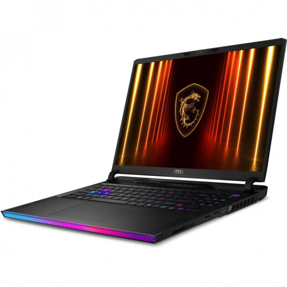 Ноутбук MSI Raider 16 HX AI A2XWHG-814XRU (16&amp;quot;, IPS, Intel Core Ultra 7 255HX 2.4ГГц, 20 ядер, 32ГБ DDR5, 1ТБ SSD, NVIDIA GeForce RTX 5070 Ti 12 ГБ, FreeDOS), черный в Таганроге