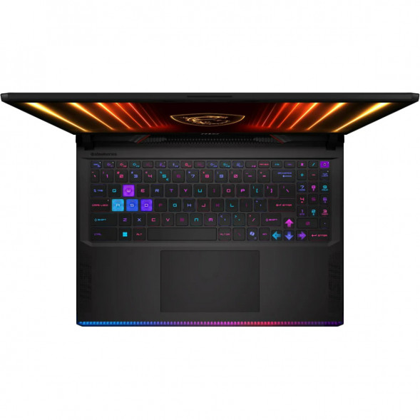 Ноутбук MSI Raider 16 HX AI A2XWHG-814XRU (16&amp;quot;, IPS, Intel Core Ultra 7 255HX 2.4ГГц, 20 ядер, 32ГБ DDR5, 1ТБ SSD, NVIDIA GeForce RTX 5070 Ti 12 ГБ, FreeDOS), черный в Таганроге