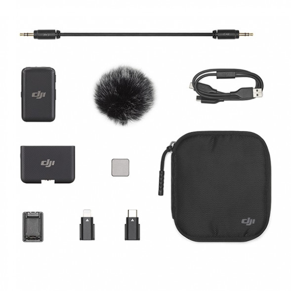 Комплект беспроводных микрофонов DJI MIC (1TX + 1RX), черный в Таганроге
