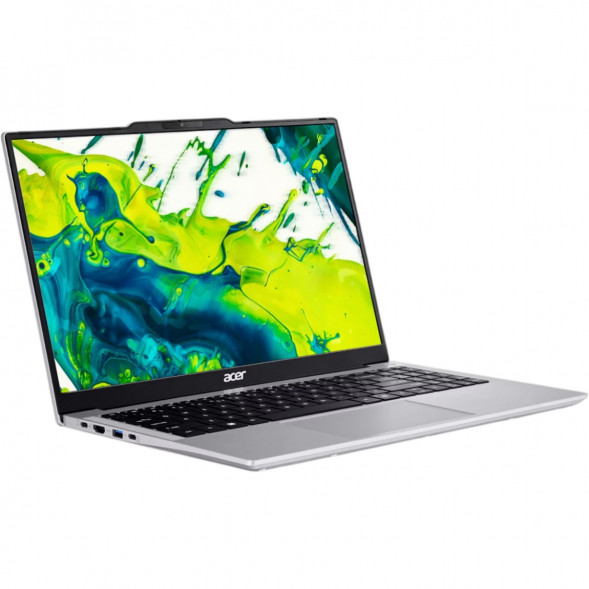 Ноутбук Aser Aspire Lite 15 AL15-53P-56PA (15.6&amp;quot;, IPS, Intel Core 5 120U, 10 ядер, 16 ГБ DDR4, 512 ГБ SSD, Intel Graphics, без ОС), серебристый в Таганроге