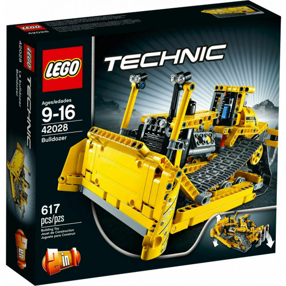 Конструктор LEGO Technic 42028 Бульдозер в Таганроге