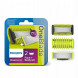 Сменные лезвия Philips OneBlade 2 шт. + 1 шт. Body kit QP620/50 в Таганроге