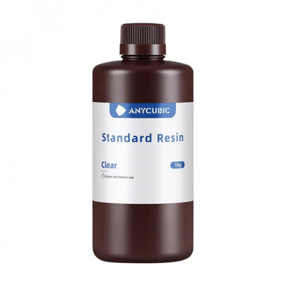 Фотополимерная смола Anycubic Standard Resin для 3D принтера Прозрачная (Clear), 1 кг в Таганроге