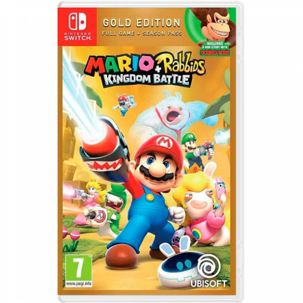 Игра Mario Rabbids: Kingdom Battle. Gold Edition [Nintendo Switch, английская версия] в Таганроге