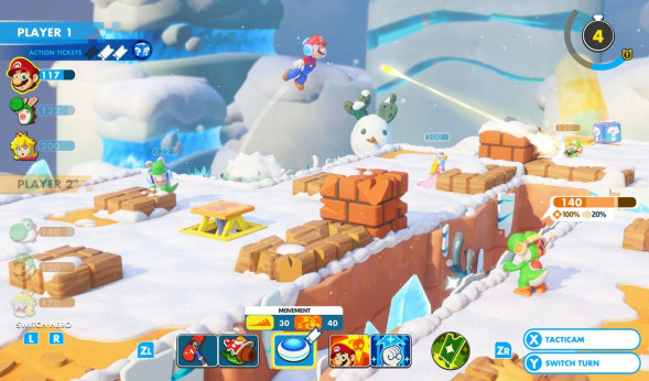 Игра Mario Rabbids: Kingdom Battle. Gold Edition [Nintendo Switch, английская версия] в Таганроге