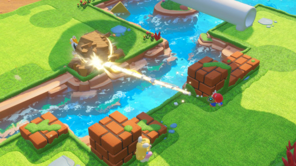 Игра Mario Rabbids: Kingdom Battle. Gold Edition [Nintendo Switch, английская версия] в Таганроге