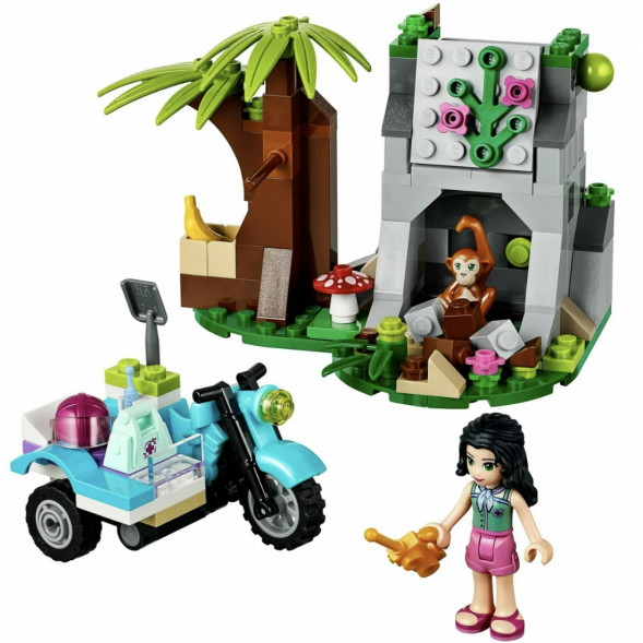 Конструктор LEGO Friends 41032 Джунгли: Мотоцикл скорой помощи в Таганроге