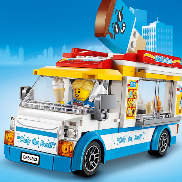 Конструктор LEGO City Great Vehicles 60253 Грузовик мороженщика в Таганроге