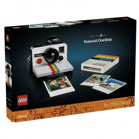 Конструктор LEGO Ideas 21345 Камера Polaroid OneStep SX-70 в Таганроге