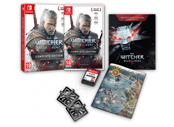 Игра Witcher 3 Wild Hunt Complete Edition (Ведьмак 3: Дикая Охота - Полное Издание) (Русская версия) для Nintendo Switch в Таганроге