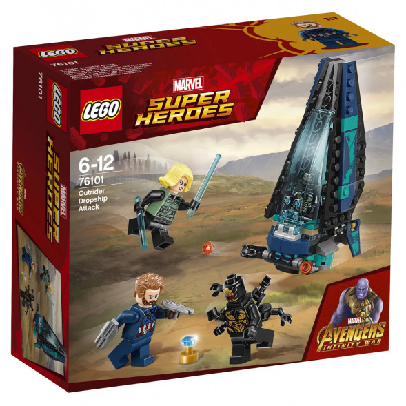 Конструктор LEGO Super Heroes 76101 Атака всадников в Таганроге