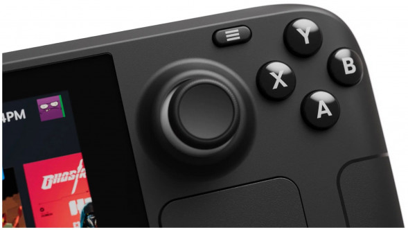 Игровая приставка Valve Steam Deck 64 ГБ SSD, черный в Таганроге