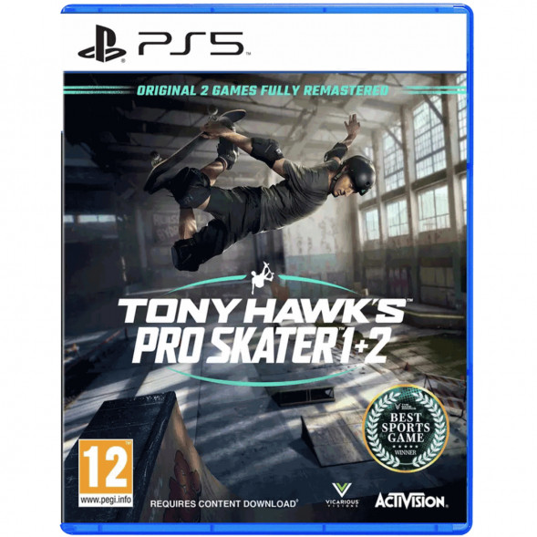 Игра Tony Hawk&amp;#039;s Pro Skater 1+2 [PS5, английская версия] в Таганроге