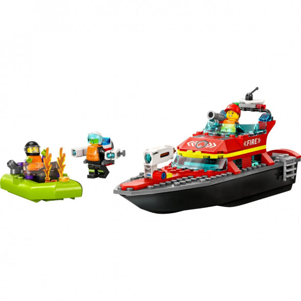 Конструктор LEGO City 60373 &amp;quot;Пожарно-спасательная лодка&amp;quot;, 144 деталей в Таганроге