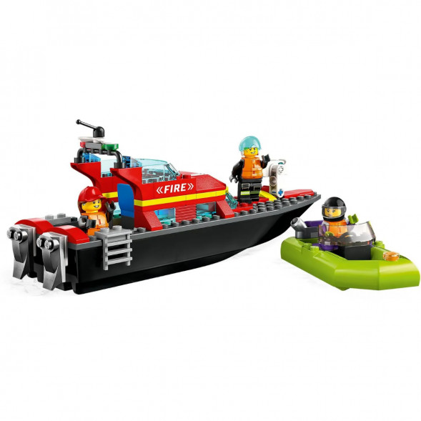Конструктор LEGO City 60373 &amp;quot;Пожарно-спасательная лодка&amp;quot;, 144 деталей в Таганроге