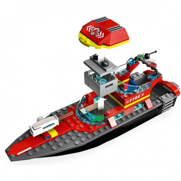 Конструктор LEGO City 60373 &amp;quot;Пожарно-спасательная лодка&amp;quot;, 144 деталей в Таганроге