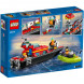 Конструктор LEGO City 60373 &amp;quot;Пожарно-спасательная лодка&amp;quot;, 144 деталей в Таганроге