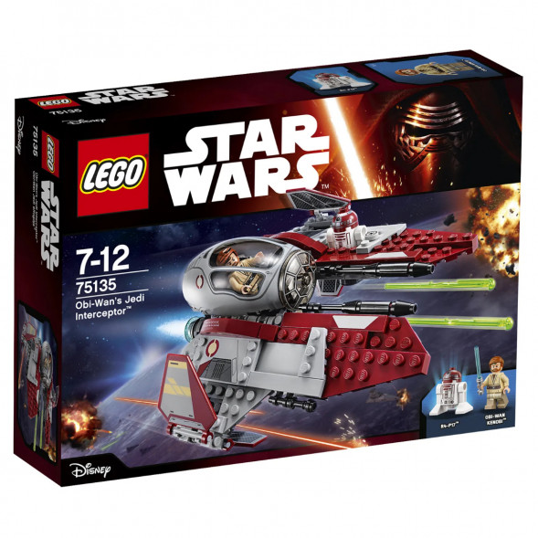 Конструктор LEGO Star Wars 75135 Перехватчик джедаев Оби-Вана Кеноби в Таганроге