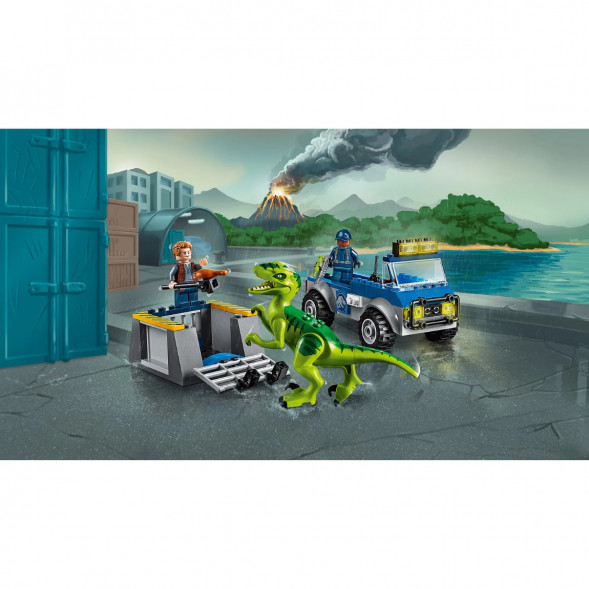Конструктор LEGO Juniors 10757 Грузовик спасателей для перевозки раптора в Таганроге