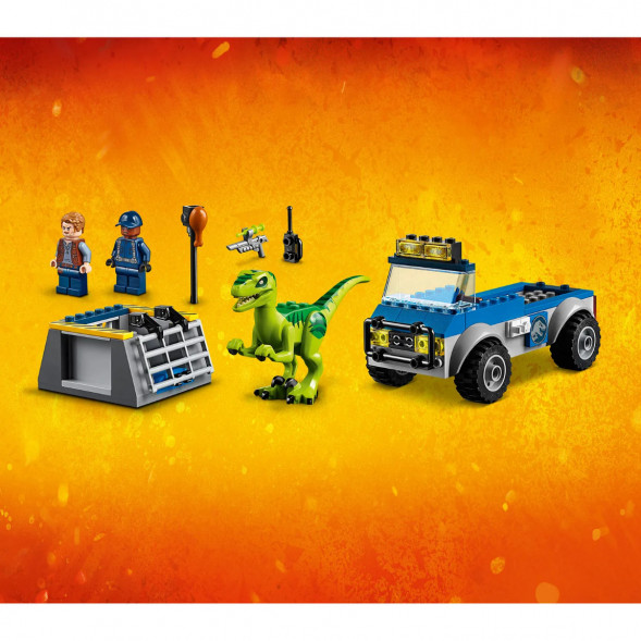 Конструктор LEGO Juniors 10757 Грузовик спасателей для перевозки раптора в Таганроге