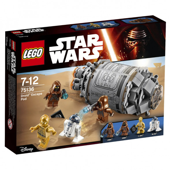 Конструктор LEGO Star Wars 75136 Спасательная капсула дроидов в Таганроге