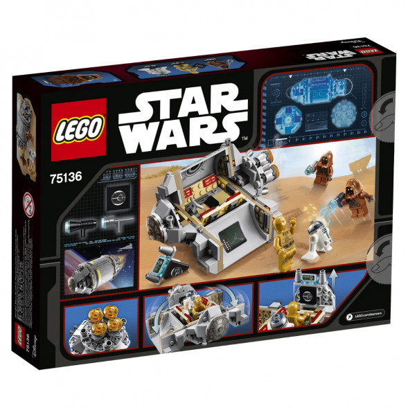 Конструктор LEGO Star Wars 75136 Спасательная капсула дроидов в Таганроге